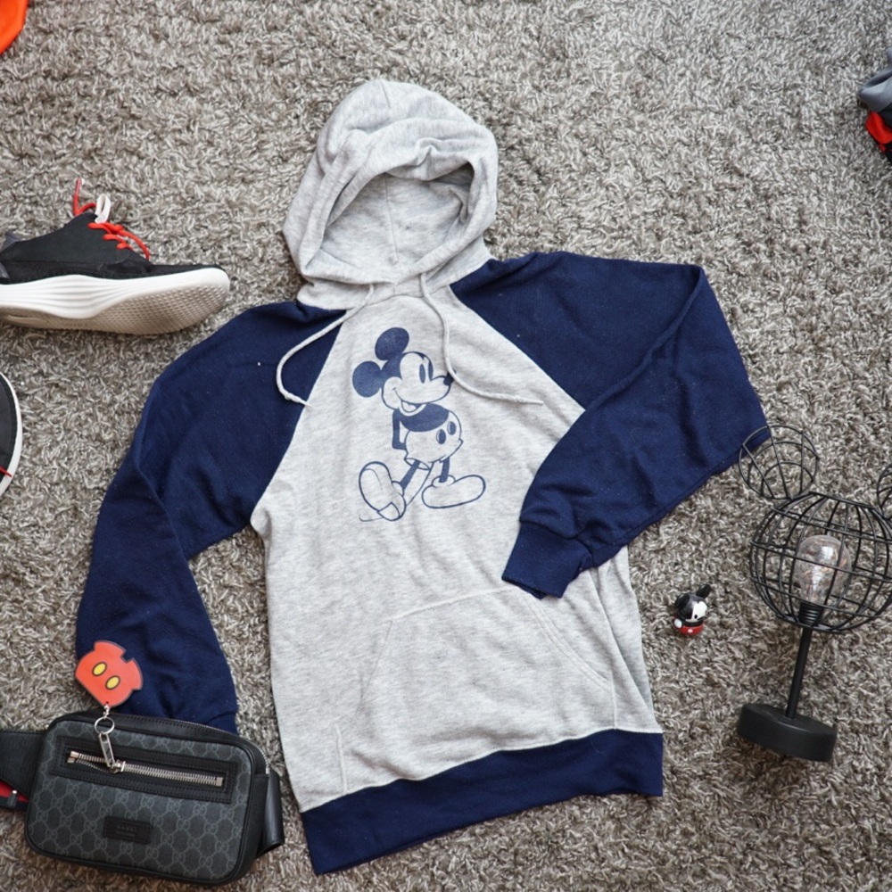 Vintage Mickey Mouse Hoodie Pullover